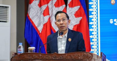 ឯកឧត្តម ឃុត ចាន់ដារ៉ា សមាជិកគណៈកម្មាធិការកណ្តាល និងជាអគ្គលេខាធិការរងគណៈចលនាមហាជន នៃគណៈកម្មាធិការកណ្តាលគណបក្សប្រជាជនកម្ពុជា និងជាតំណាងដ៏ខ្ពង់ខ្ពស់របស់ ឯកឧត្តម ហ៊ុន ម៉ានី សមាជិកគណៈអចិន្រ្តៃយ៍គណៈកម្មាធិការកណ្តាល និងជាអគ្គលេខាធិការគណៈចលនាមហាជន នៃគណៈកម្មាធិការកណ្តាលគណបក្សប្រជាជនកម្ពុជា បានអញ្ជើញជាអធិបតីប្រកាសបើកវគ្គបណ្ដុះបណ្ដាល «គ្រូបង្គោលលើការងារមហាជនរាជធានី-ខេត្ត» វគ្គទី២