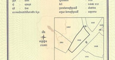 ដីសហគមន៍ជនជាតិដើមភាគតិច ទំពួន ដែល​មានក្បាលដីលេខ ០០៤ ទំហំ ០.៦១៦៩ ហិកតា ស្ថិតនៅភូមិប៉ាអរ ឃុំលុងឃុង ស្រុកបរកែវ ខេត្តរតនគិរីត្រូវបានចុះបញ្ជី
