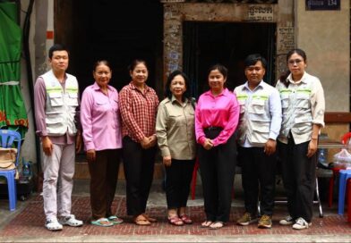 ក្រុមការងារក្រសួងរៀបចំដែនដី នគរូបនីយកម្ម និងសំណង់បានចុះពិនិត្យវឌ្ឍនភាពការងារ និងបញ្ជប់ការធ្វើអត្តសញ្ញាណកម្មប្រជាពលរដ្ឋដែលស្នាក់នៅក្នុងអគារអតីតសណ្ឋាគារសុខមានជ័យ ក្រុមការងារក្រសួងរៀបចំដែនដី នគរូបនីយកម្ម និងសំណង់បានចុះពិនិត្យវឌ្ឍនភាពការងារ និងបញ្ជប់ការធ្វើអត្តសញ្ញាណកម្មប្រជាពលរដ្ឋដែលស្នាក់នៅក្នុងអគារអតីតសណ្ឋាគារសុខមានជ័យ