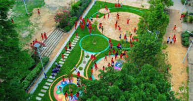 សាលារៀនបឋមសិក្សាផ្សារលើ ជាគំរូសាលារៀនដ៏ល្អ ដែលបានប្រើប្រាស់មុខងារនៃស្ថាបត្យកម្មបៃតង និងការរចនាប្រកបដោយចីរភាព